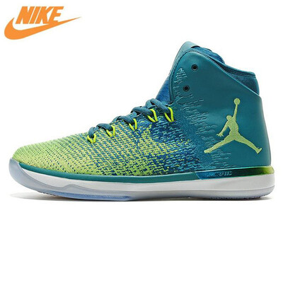 

Nike Air Jordan XXXI aj31 Для Мужчин's Баскетбольные кеды спортивные Обувь, белый и зеленый Бразилии Рио Цвет 845037 325