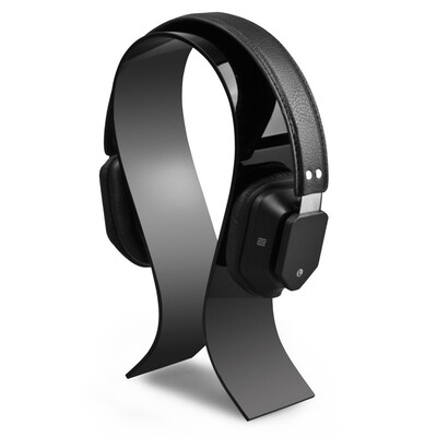 

MOCREO Acrylic Headphone Stand Display Headphone Holder Headphone Hanger Headset Hanger universal black