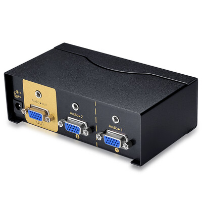 

Шэн (Shengwei) VS-5021 VGA переключатель бинарного две линии все интеллектуальные дистанционного автоматического диапазона аудио обмена видео коммутатор VGA