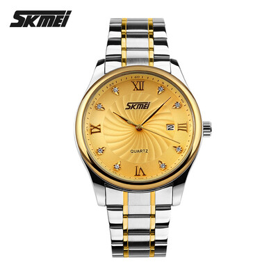 

Brand Stainless Steel Strap Analog Date Mens Quartz Watch Casual Watch Men Wristwatch