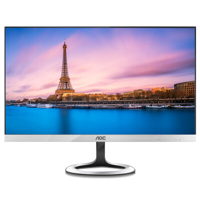 

AOC 236 inches new second generation PLS screen 16mm narrow border P2491VWHEBW wide viewing angle eyes don&39t flash screen computer monitor HDMI version