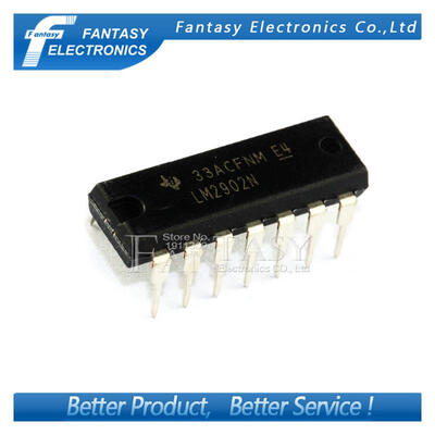 

10PCS LM2902N DIP14 LM2902 DIP LM2902P new&original IC free shipping