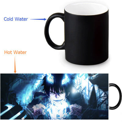 

Ao no Exorcist 350ml12oz Heat Reveal Mug Color Change Coffee Cup Sensitive Morphing Mugs Magic Mug Milk Tea Cups