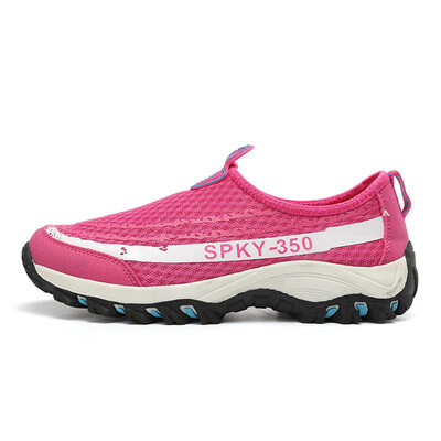 

Onke унисекс летние Спортивная обувь дышащая Для мужчин Кроссовки Slip-On Для женщин спортивные Обувь открытый 350 Обувь для прогу