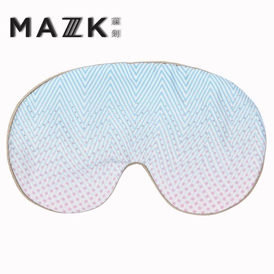 

Máscara de ojo de seda MAZZZK MAZK -floating sky block travelling lavanda moda diversión máscara de sueño