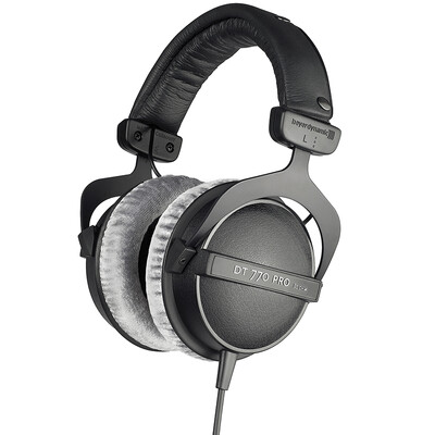 

Beyerdynamic DT770 PRO headset professional recording monitor headphones 80 ohm low resistance version