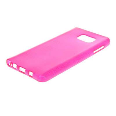 

MOONCASE Case for Samsung Galaxy Note 5 Durable Flexible Soft Gel TPU Silicone Skin Slim Cover Hot pink