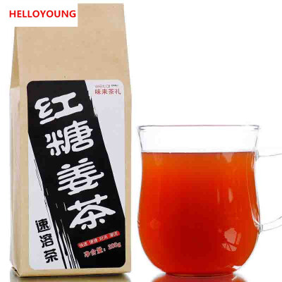 

Promotion 200g China Brown Sugar Ginger Tea health instant tea Women Health Care Nourishing The Stomach Organic herbal tea