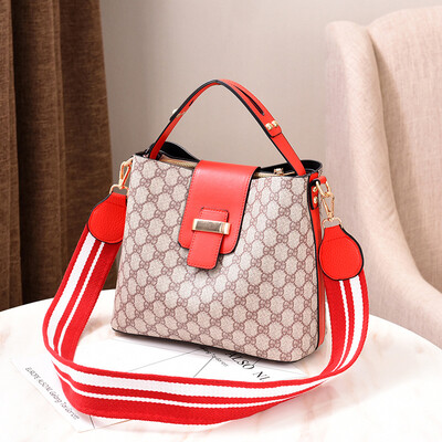 

SGARR Famous Brand Women Handbags Fashion Ladies Shoulder Bag High Quality PU Leather Large Capacity Female Bucket Bag