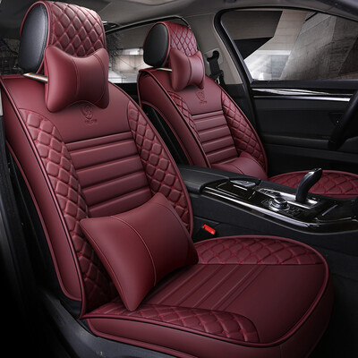

Universal Car Seat Covers Pu Leather Seats Cushions for Skoda Octavia Supurb KODIAQ Fabia Yeti Rapid Honda Accord Civic CRV JADE