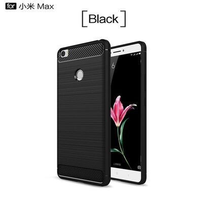 

For Xiaomi MAX Carbon Fiber Phone Cases Soft Anti-Knock Cover For Xiaomi MAX case