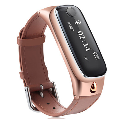 

Smart Bracelet band Bluetooth 4.0 Гарнитуры Сонный монитор Фитнес-трекер для IOS Android Phone Call Watch Информация Push Ear