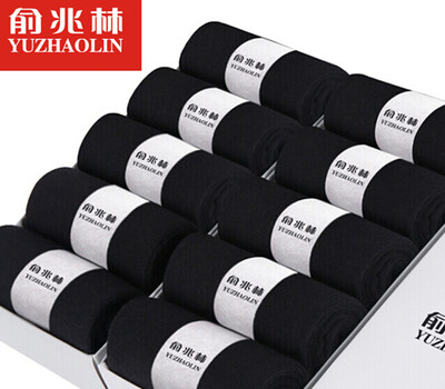 

YUZHAOLIN Mens Cotton Breathable Sweat-absorbent Socks 10 pcs