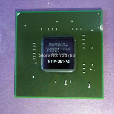 

1pcs/lot NVIDIA N11P-GE1-A3 100% new Lead-free solder ball Ensure original not refurbished or teardown