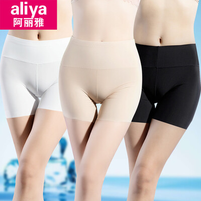 

Aria high waist abdomen underwear ladies safety pants ice silk no trace sexy legs flat angle shorts head 3 loaded ALY25142-1520 XL170