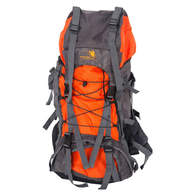 

60L Большая емкость Unisex Открытый кемпинг Рюкзак Путешествия Нейлоновая сумка Восхождение водонепроницаемый рюкзак Пешие пакеты