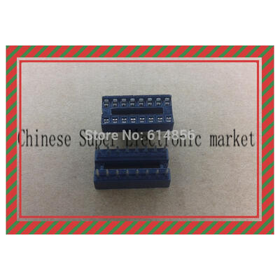 

200pcs 16 Pin DIP SIP IC Sockets Adaptor Solder Type