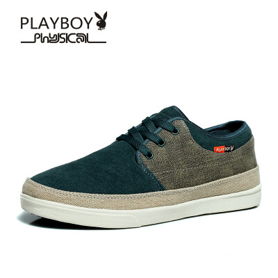 

PLAYBOY brand Autumn,New,England style casual,Joint,Characteristic,Full leather sneaker,Men's shoes