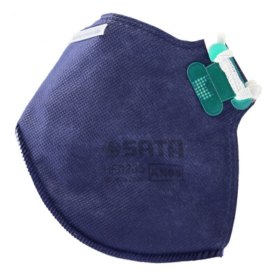 

SATA HF0205 anti-PM25 anti-fog dust mask KN95 particulate protective mask coal industry mask blue 20 pack box head-mounted