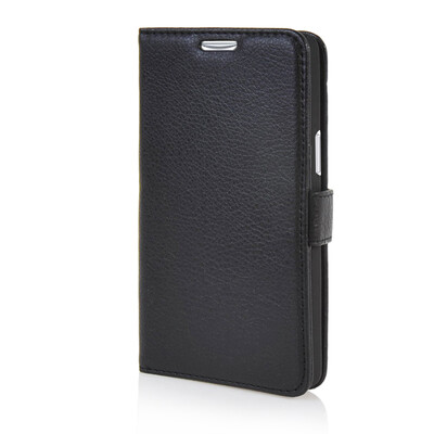 

MOONCASE High quality Leather Wallet Flip Card Slot Pouch Stand Shell Back ЧЕХОЛ ДЛЯ LG L80 Black