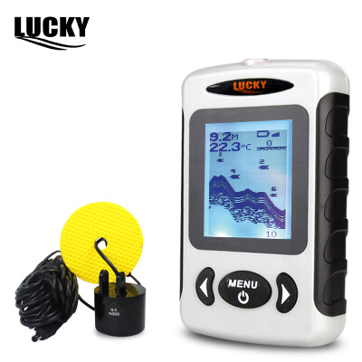 

Lucky FF718 Fish Finder Portable Sonar Wired Fish depth Alarm 100M Fishing Tackle Fishfinder