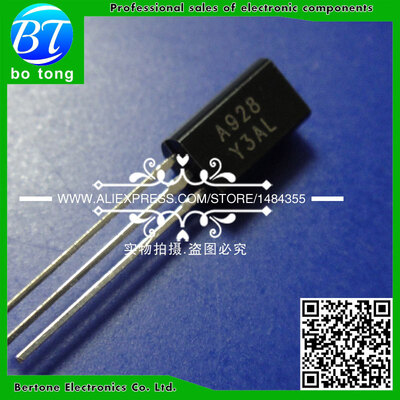 

100pcs Free Shipping 2SA928 A928A A928 NPN Transistor Diodes Transistor TO-92L