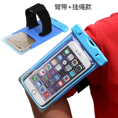

Mzxtby Clear Waterproof Mobile Phone Bags with Strap for iPhone7 7P 8 Pouch Cases Cover For Samsung Galaxy S7 For Xiaomi Mi5