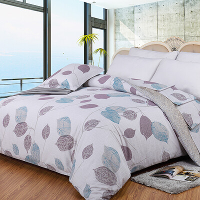 

Ai Wei bedding home textiles cotton quilt single double cotton quilt 200 230 leaves of love