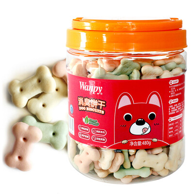 

Mysterious Wanpy Cookies Pet Snacks Dog Snacks Moore Deodorant Cooking Cookies Cookies 480g