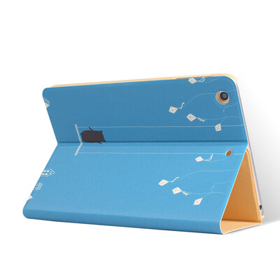 

MITI Смазливая Смарт кожаный для Ipad воздуха два сгиба Подставка Флип таблетки крышки для Ipad 5 нескольких цветов Бесплатная доставка