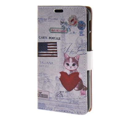 

mooncase дело для Alcatel в одно касание pixi 3 (5) ot-5015 кожа Flip бумажник стиль и дизайн обложки / a03 kickstand дело