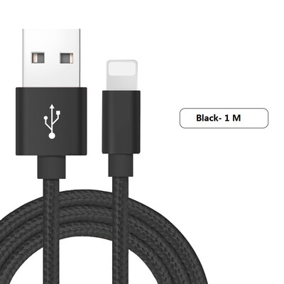

Lanyos Кабель для передачи данных Кабель USB Apple Быстрый зарядный нейлоновый USB-кабель для Apple Iphone и Ipad Кабель для передачи данных