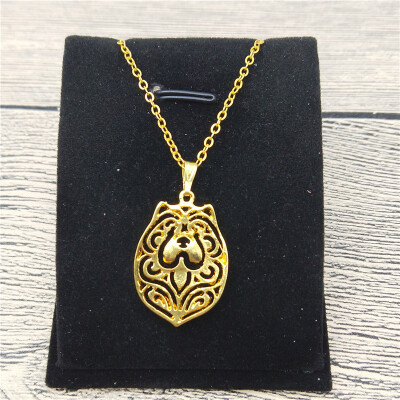 

New Chow Chow Necklace Trendy Style Chow Chow Pendant Necklace Women Fashion Pet Jewellery Animal Dog Jewellery