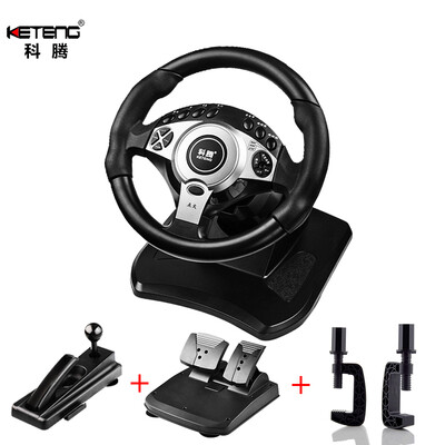 

Kraton KETENG D7C2 Computer Racing Game Steering Wheel Simulator Driving Ou Jia 2 Need for Speed ​​PS3 Game Simulator
