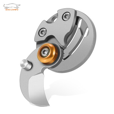 

EDCGEAR Pocket Keychain Coin Folding Knife
