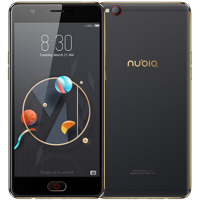 

(Международная версия)Nubia M2 Lite Смартфон LTE MT6750 Octa Core 5.5 дюйма Фронт 16.MP Сзади 13.0MP 3000mAh Android N Отпечатки