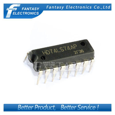 

10PCS HD74LS74AP DIP14 HD74LS74 DIP SN74LS74AN 74LS74 new&original IC free shipping