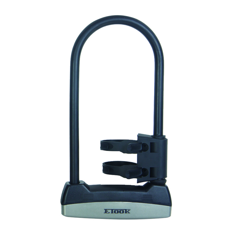 

ETOOK bike lock mountain road anti-theft car lock electric car motorcycle lock anti-hydraulic shear U-lock shop glass store warehouse lock alloy steel lock ET110L large