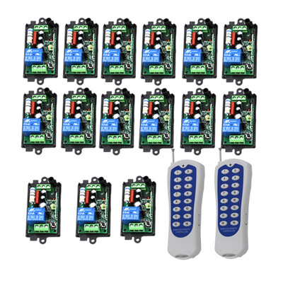 

мити 15receiver & 2transmitter радиосвязь 220в пульт переключения 1ch interruptor 10а свет лампы под SMD бесплатная доставка