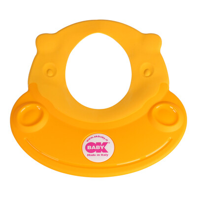 

[Italian imports] OKBABY baby hair shower cap baby waterproof head ring children's shampoo rubber elastic adjustment pearl blue
