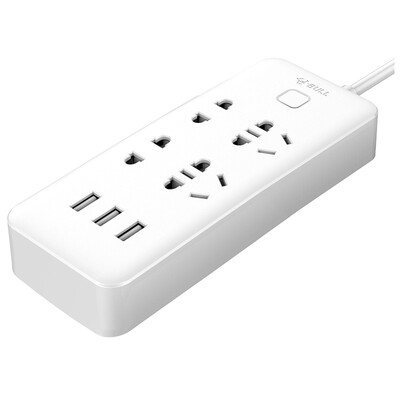 

Bull (БЫК) GN-B322U интеллектуальных USB-разъем / разъем панель / вставленная строка / полоса / коммутационная панель / сопротивление полоса 4 + 3USB гнезда общей длина 1,8 м микро ртов электронного управление переключателем защита детей двери