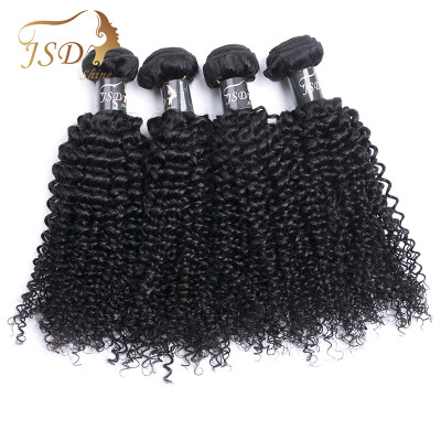 

Brazilian Kinky Curly Virgin Hair 7A Unprocessed Human Hair 4 Bundles Brazilian Virgin Hair Natural Black Cheap Bundles of Weave