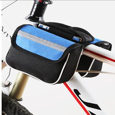 

Qian Xu 2 bike front edge bag mountain bike road bike bicycle cell phone bag bike front bag bag bicycle accessories tube bag tube