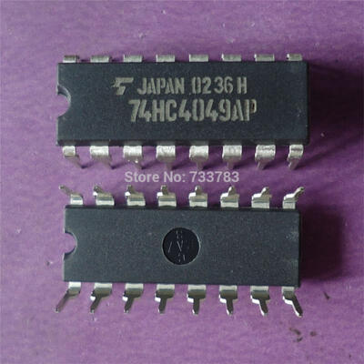 

10pcs/lot TC74HC4049AP 74HC4049AP CMOS Digital Integrated Circuit Silicon Monolithic