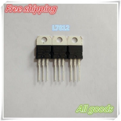 

10pcs/lot Free shipping10PC Super cheap sale 7812 new environmentally-made large current L7812 L7812CV TO-220 good quality