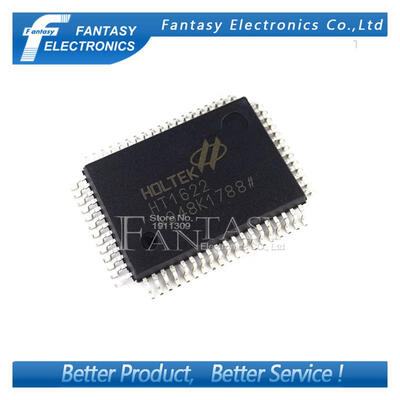 

10PCS HT1622 QFP64 HT1622 QFP new&original IC free shipping