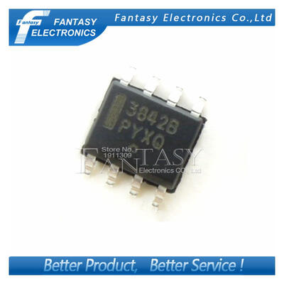 

10PCS UC3842BD1R2G SOP8 UC3842B SOP UC3842 SMD 3842B new and original IC free shipping