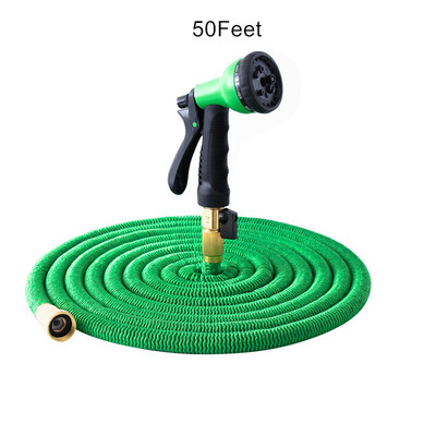 

VODOF 50Feet Expandable Magic Flexible Garden Hose To Watering With Spray Gun Garden Car Water Pipe Hoses Watering
