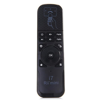 

Rii Mini i7 RT-MWK07 2.4G Беспроводная беспроводная мышь для мыши с дистанционным управлением для ноутбука с ПК для ПК HTPC