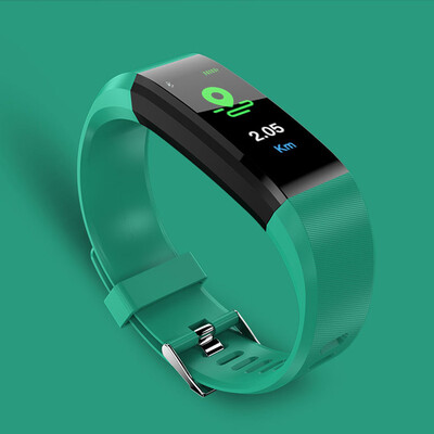

Color Screen Smartband Heart Rate Monitor blood oxygen blood pressure Wristband Fitness Flex Bracelet for Android iOS APP Watch